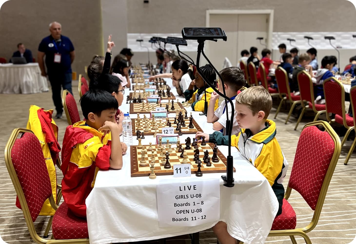 idChess at the World Cadet & Youth Rapid & Blitz Championships in Georgia