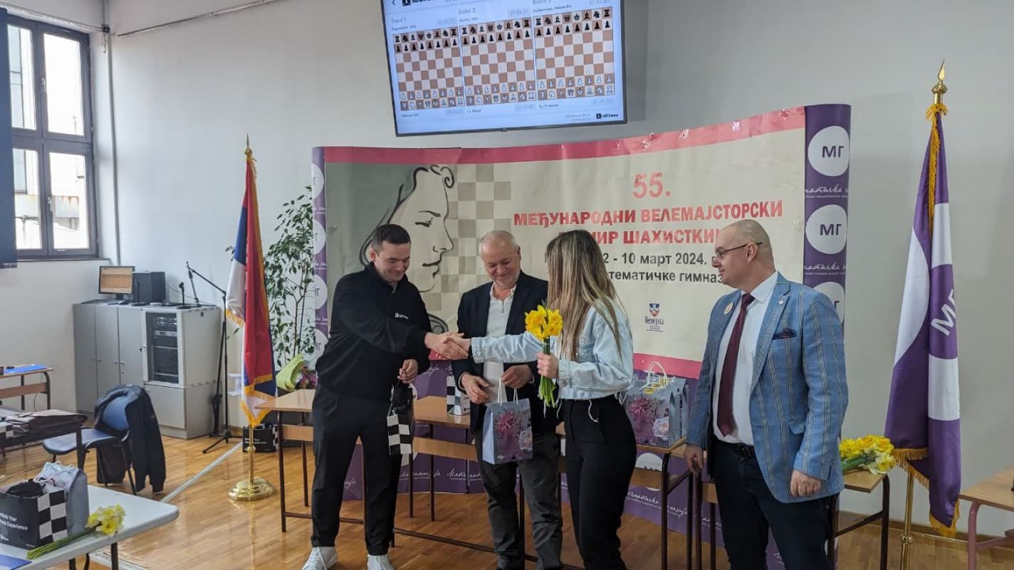 VAR and idChess broadcast were used for the first time in Women’s Grand Master Tournament in Serbia